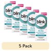 (5 pack) Blink Tears Lubricating Eye Drops Mild-Moderate Dry Eye 0.5 Fl Oz Sterile