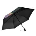 thumbnail image 2 of FORMRS Travel Umbrella Folding Auto Open Close Windproof Rain UV Protection, Pine Tree Rainbow, 2 of 8