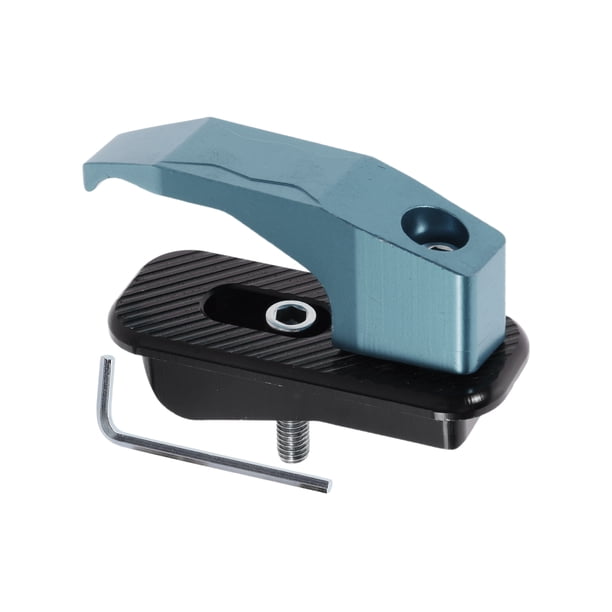 Gancho Colgante para Motocicleta Rectángulo Soporte para Casco de Motocicleta Equipaje para Scooters Bicicletas Aleación de Aluminio Azul Claro Tornillo Llave Hexagonal