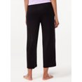 thumbnail image 3 of Joyspun Women's Cropped Knit Sleep Pants, Sizes S to 3X, 3 of 5