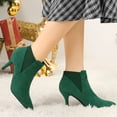 thumbnail image 2 of Unique Bargains Bottines Chelsea à Talons Aiguilles à Bout Pointu pour Femmes, 2 of 6