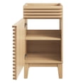 thumbnail image 3 of Modway Render 17" Particleboard and Laminate Bathroom Vanity Cabinet in Oak, 3 of 6