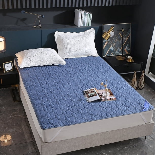 Colchón impermeable acolchado para pañales, almohadilla para lactancia para bebés y ancianos, almohadilla para suciedad de lino para hotel, colchón, almohadilla para cama
