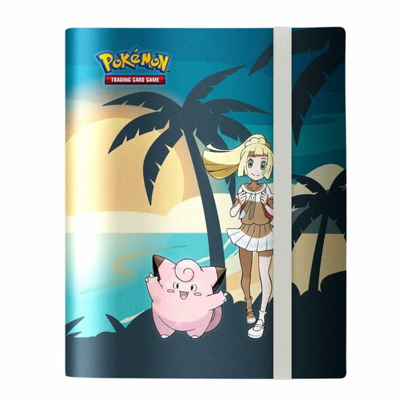 Pokemon Trading Card Game Lillie and Clefairy 9-Pocket PRO Binder
