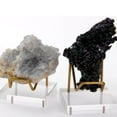 thumbnail image 4 of Clear Display Stand for Mineral stand rock seashells geode Geode Coral Pieces Holder Home Office Decor, 4 of 9