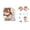 White, variant on Realistic Robotic Dog Toy Electronic Pet Puppy That Walks Barks Sits Does Tricks Interactive Plush Robot Dog Birthday Gift for K-ids Easter Present Christmas Halloween Gift