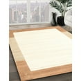 thumbnail image 3 of Ahgly Company Machine Washable Indoor Square Contemporary Cornsilk Beige Area Rugs, 6' Square, 3 of 7