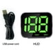 thumbnail image 4 of Pantalla frontal para coche GPS HUD fuente grande MPH Km/h HUD velocímetro Digital, 4 of 4