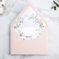 thumbnail image 1 of Envelopes PONATIA A7 Euro con solapa rosa rubor y delineador de flores, 50 unidades, 1 of 9