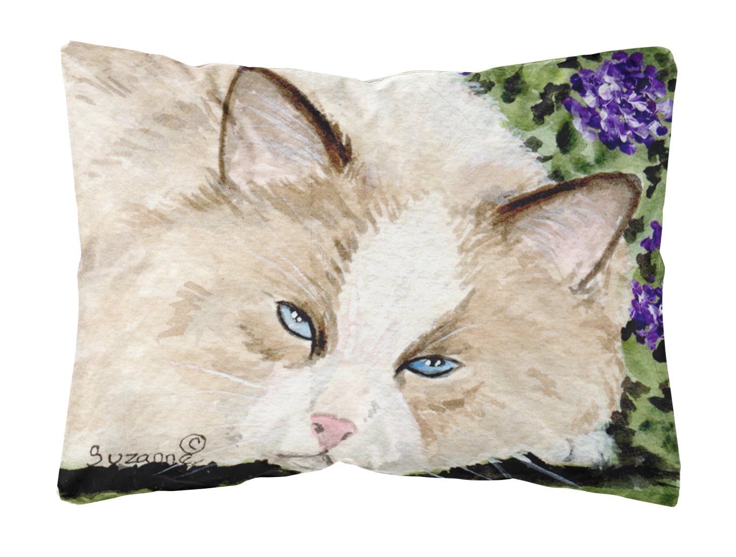 Cat Decorative Canvas Fabric Pillow