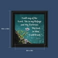 thumbnail image 2 of In Him I Trust, Gifts with Scripture, Christian Picture Frame, Psalms 91:2, 8623B, 2 of 6