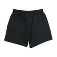 thumbnail image 2 of Reebok Womens French Terry Athletic Workout Shorts, Black, X-Small, 2 of 2