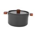 thumbnail image 2 of GUOOL Camping Cookware Camping Pot Porridge Noodle Pot Round Stockpot with Lid Camping 2.8L, 2 of 9