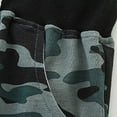 thumbnail image 4 of Shorts for Boys Casual Camouflage Sports Gym Shorts with Drawstring Elastic Waist Outwear Short Pants Size 5 Y-6 Y, 4 of 4