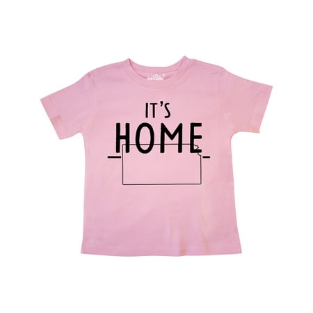 

Inktastic It s Home- State of Kansas Outline Gift Toddler Boy or Toddler Girl T-Shirt