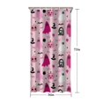 thumbnail image 5 of Halloween Pink Ghosts and Witchy Elements Shower Curtain 36"x72" ,Bathroom Decorative Shower Curtains Set with 12 Hooks,Modern Waterproof Washable Shower Curtain, 5 of 6