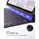 thumbnail image 4 of Funda con teclado para iPad Inateck Ultralight de décima y undécima generación, 4 of 9