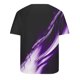 thumbnail image 5 of Mens Casual Pantalones Cortos Impresos Cuello Redondo Suéter Deportes Tee, Fitness Y Casual Hombres Camisetas, 5 of 5