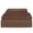 Brown, variant on Extra Soft 14" Deep Pocket 1800 Series Hotel Quality 6 Piece Bed Sheet Set