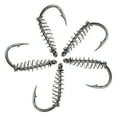 thumbnail image 6 of Fishing Lure, 10Pcs Sharpened Carbon Steel Chub Spring Fishing Hooks Fish Tackle Accessory, 6 of 7