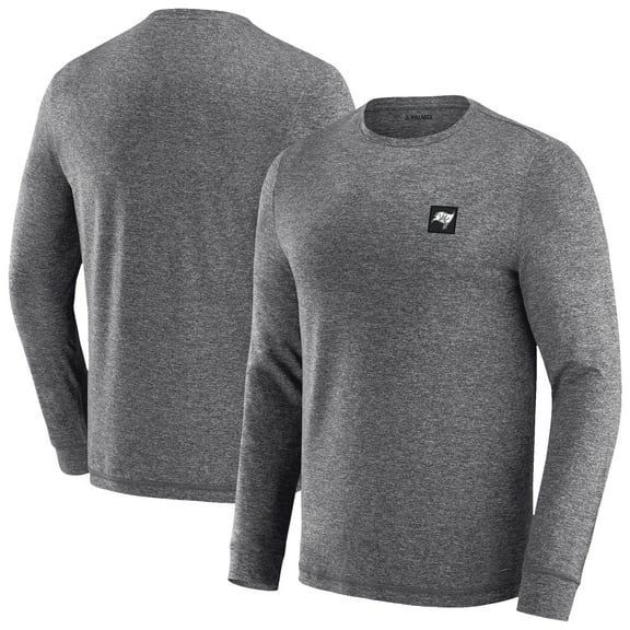 Men's J. Palmer Heather Black Tampa Bay Buccaneers Four Down Long Sleeve T-Shirt