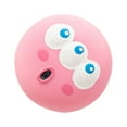 thumbnail image 1 of Pelota de látex con sonido para perros, 5,5 x 5,5 x 4 cm, divertida, suave, interactiva, para buscar y jugar, color rosa, 1 of 12