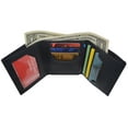 thumbnail image 4 of Multi Card Holder ID Window Trifold Soft Leather Mens Wallet 1255, 4 of 18