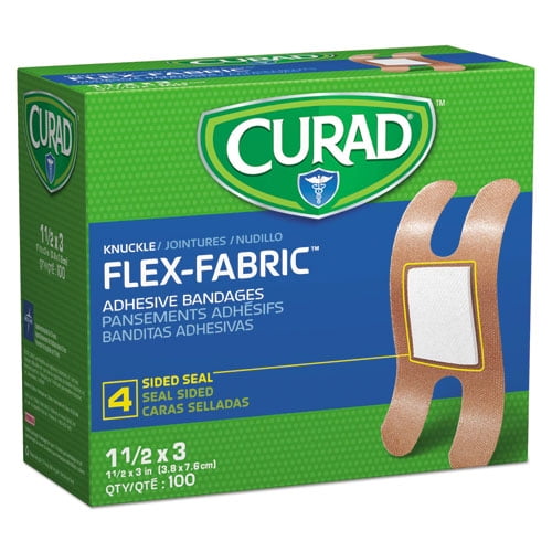 Essendant, Inc MIINON25510 Curad Flex Bandages en Tissu, Bandages, Phalanges, Genou