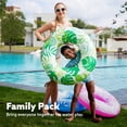 thumbnail image 2 of Anillos de natación con hojas tropicales JOYIN de Pool Floats para niños, 3 unidades, 2 of 6
