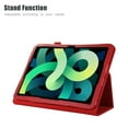 thumbnail image 4 of TECH CIRCLE iPad 10th Generation Case 2022, Premium Leather Slim Folio Stand Smart Protective Women Men Case with Auto Wake/Sleep for iPad 10th Gen 10.9" 2022 A2696 A2757 A2777, Red, 4 of 6
