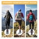 thumbnail image 3 of Bastones de trekking Covacure plegables de aleación de aluminio 7075, 3 of 6