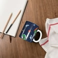 thumbnail image 4 of Yiaed Dinosaur Astronaut Print Ceramics Coffee,Large Handle Design,Extra Large Tea and Coffee Cup for Office and Home Mugs, 4 of 6