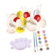 thumbnail image 5 of 20 Piezas Huevos de Pascua Blancos Pintura Huevos de Pascua en Blanco Dibujo Juguetes Pintables Creativos para Festival Niños Fiesta de Pascua Favores Doble cara BLESIY huevos de pascua en blanco, 5 of 8