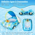 thumbnail image 2 of Qoosea Toddler Pool Float with Canopy & UPF Protection, Toddler Pool Float & Swimming Pool Accessories for Kids 1-4 Years Old, 2 of 5