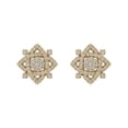 thumbnail image 3 of 1/2 Carat Diamond Stud Earrings in 14K Yellow Gold (SI1-SI2 Clarity), 3 of 4