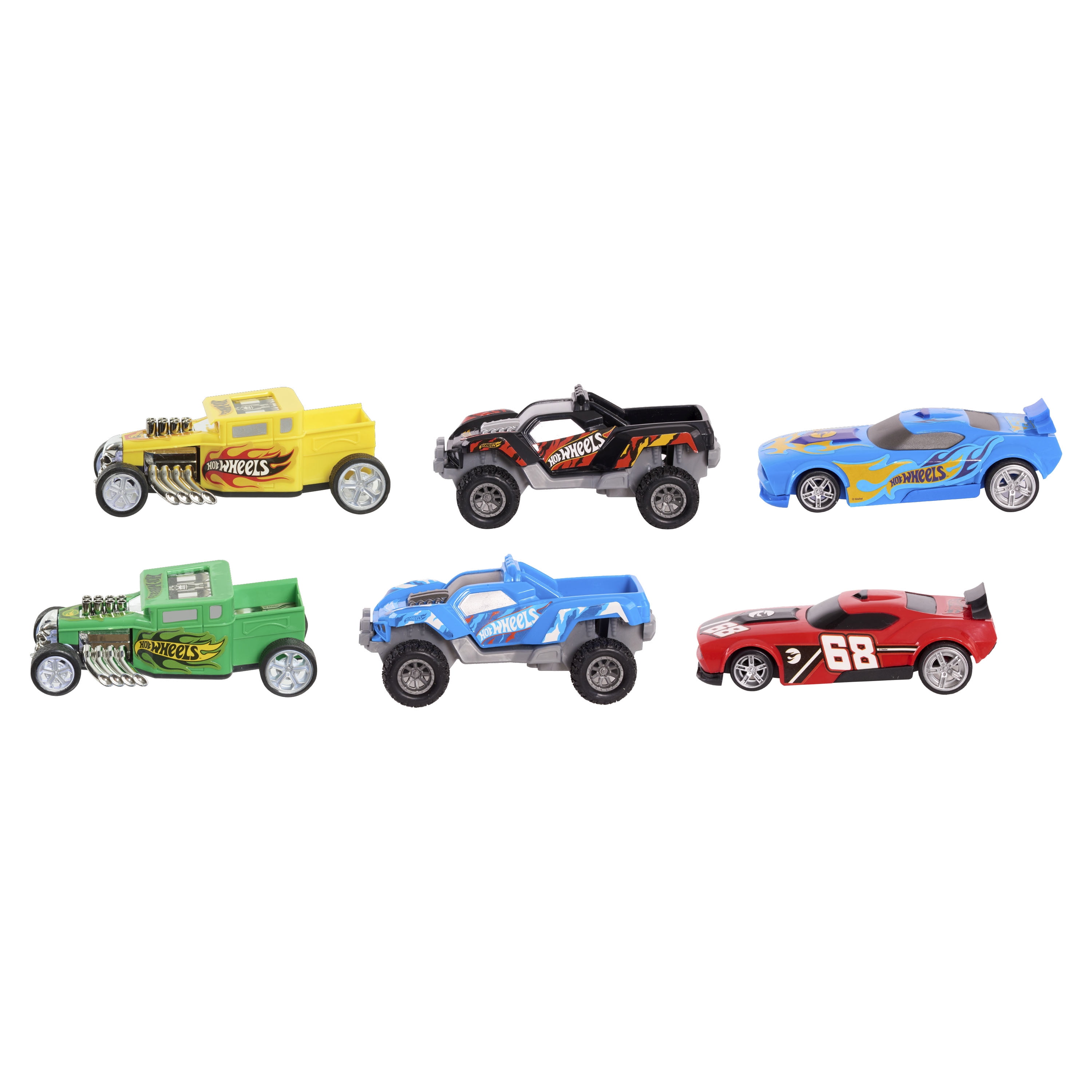 Hot Wheels Pull Back Racers, Assortment May Vary (Sold Separately