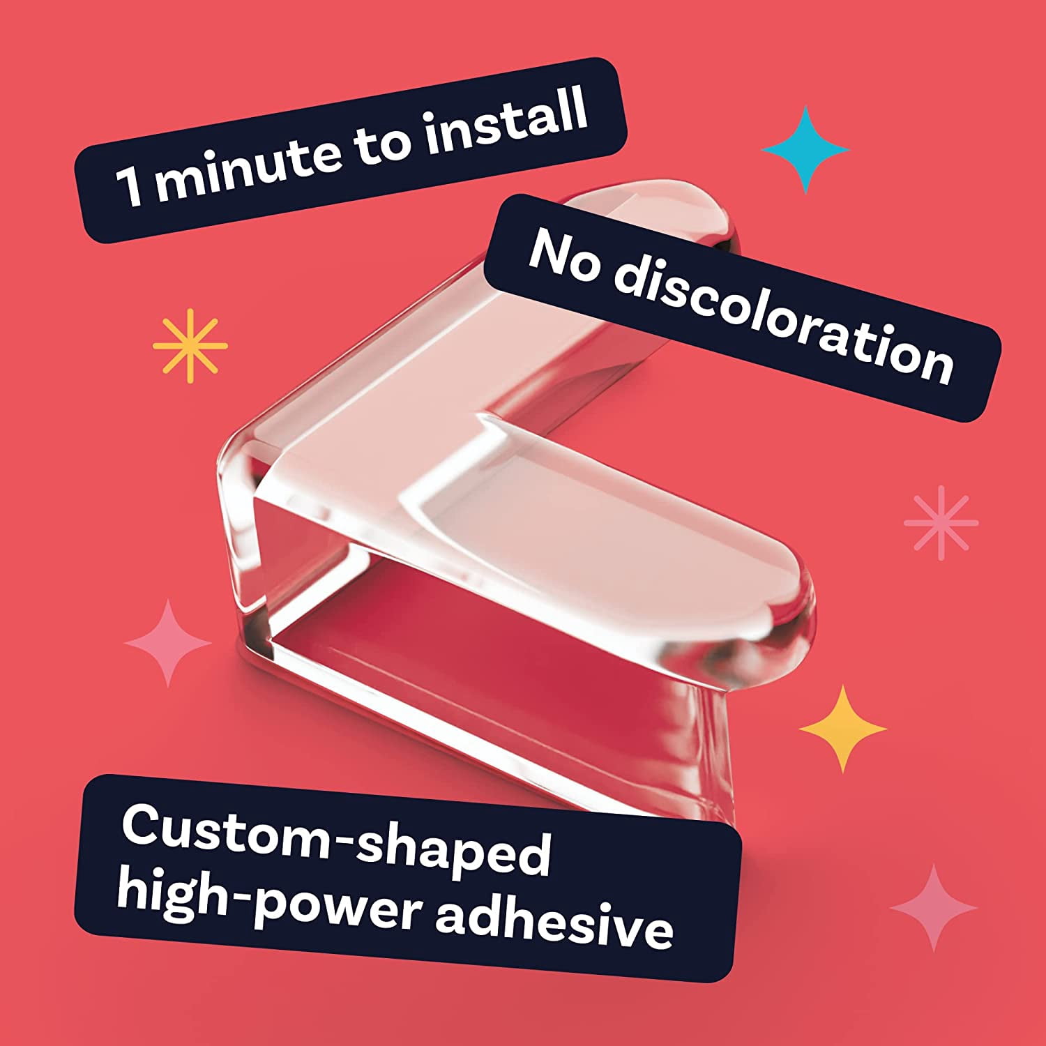 Corner Protector for Baby, Protectors Guards - Furniture Corner Guard, Edge Safety Bumpers - Baby Proof Bumper & Cushion to Cover Sharp Furniture & Table Edges - Clear, Transparent, 24 Pack