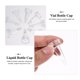 thumbnail image 3 of BESTYASH 100Ud Tapas Plásticas Transparentes Para De Vial Con Seguro Para Uso Profesional, 3 of 8