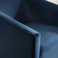 thumbnail image 3 of Modway Twist Accent Lounge Performance Velvet Swivel Chair in Midnight Blue, 3 of 7