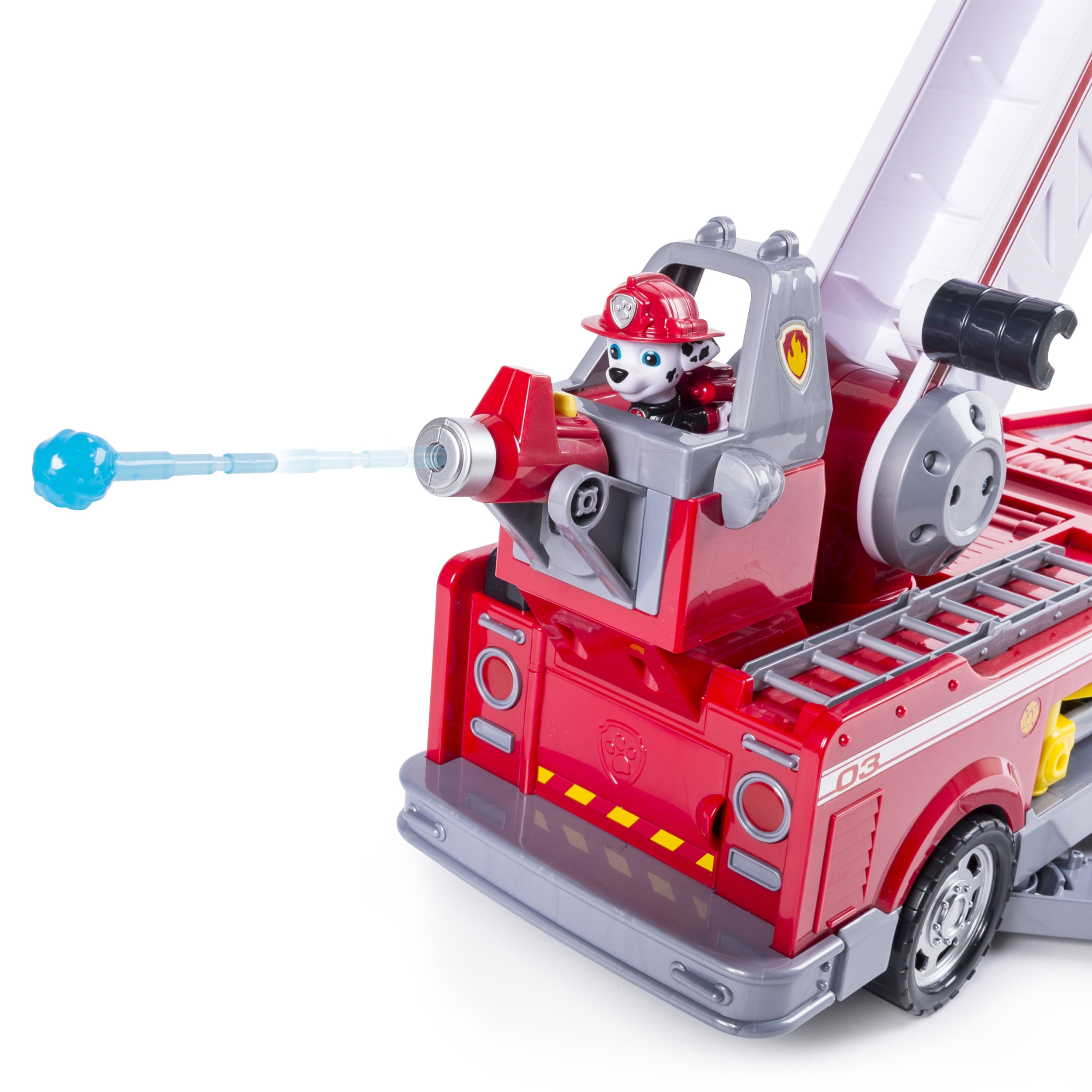 paw patrol rescue fire truck playset