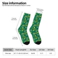 thumbnail image 2 of Logiee Tennis Rackets and Balls Print Adult Socks for Men & Women,Calf Socks, Ankle Socks,Boots Socks,Breathable Casual Sock,Unisex Crew Socks, 2 of 6