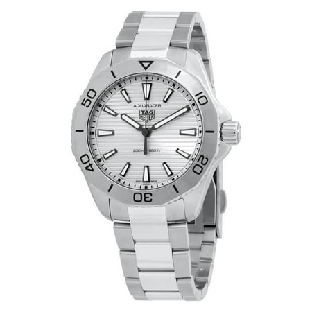 Tag Heuer Aquaracer Quartz Silver Dial Men's Watch WBP1111.BA0627