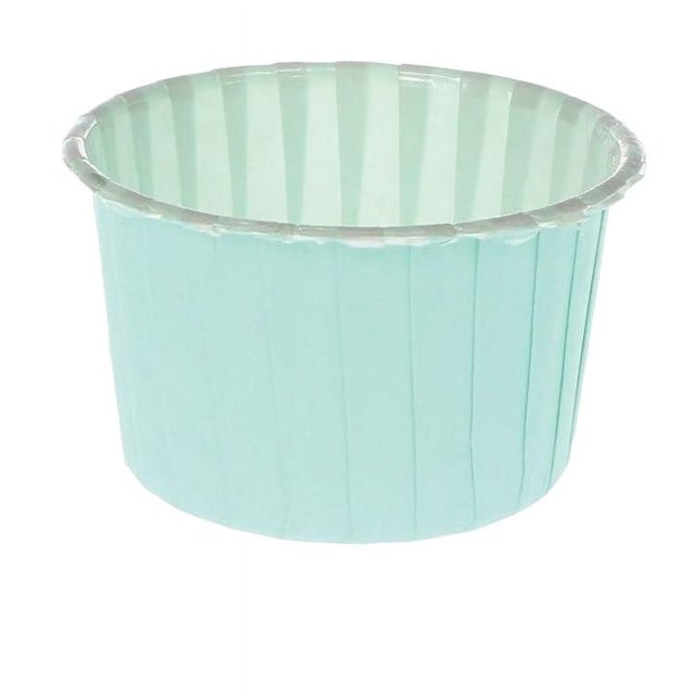 Culpitt - Tazas de Horneo Diseño de Rayas - Packs de 24 (Azul Blanco)