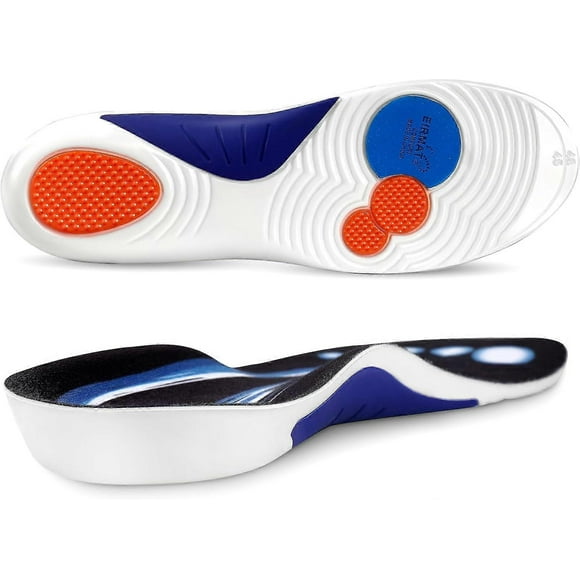 Arch Support Inserts for Men, Plantar Fasciitis Insoles, Shoe Insoles Men Gel