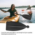 thumbnail image 3 of Kayak Paddle Blade Guard Practical Quick Blade Paddle for Boaters Kayak Boat Boating, 3 of 8