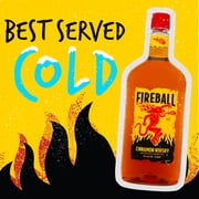 Fireball Cinnamon Whiskey, 1.75L Glass Bottle, 33% Alcohol
