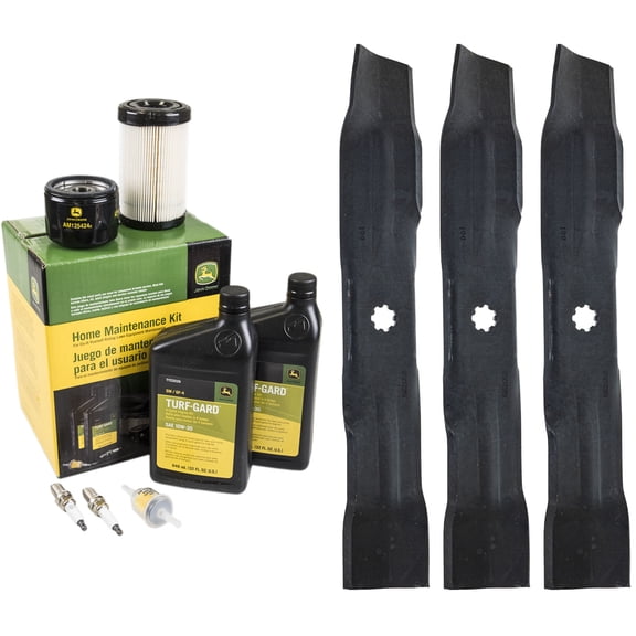 John Deere Original Equipment Model E140 Maintenance Kit   Mulching Blades