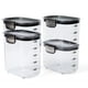 thumbnail image 1 of Set de recipientes de almacenamiento de alimentos para despensa Progressive ProKeeper+, 1 of 7