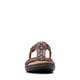 thumbnail image 4 of Sandalia Plana Laurieann Kay para Mujer Clarks en Cuero Marrón Talla 12 Estrecha, 4 of 8
