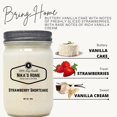 thumbnail image 2 of Tarta Mason Mason de 350 ml para tarta de fresas Nika's Home de Soy Candle, 2 of 8